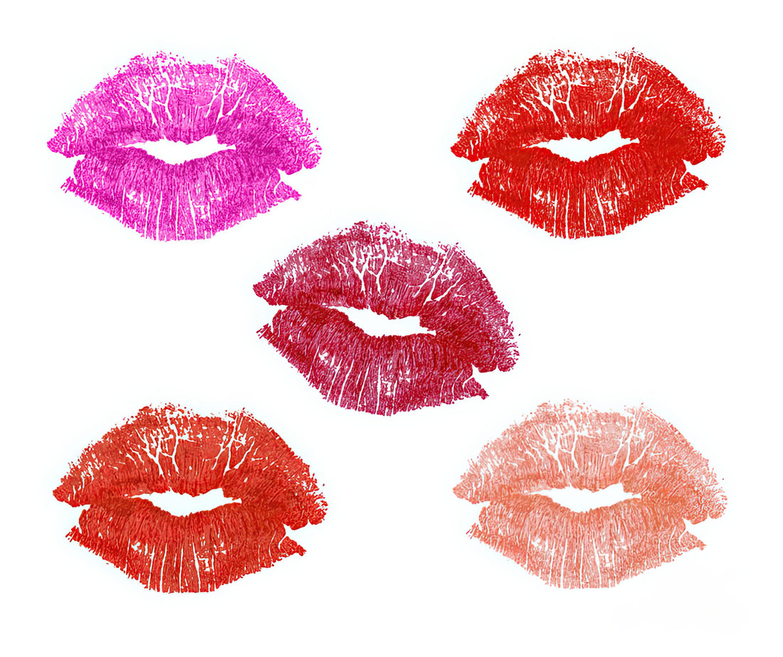 The Cultural Resonance of the Sexy Lipstick Kiss in Contemporary Print Culture