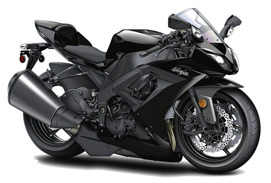 The Visual Architecture of the ZX25R Black Gold: Modern Engineering as Fine Art