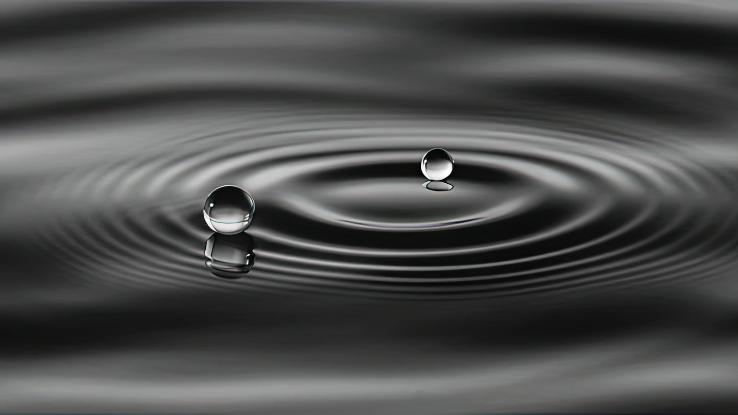 2 Drops Art Print | Fine Art Giclée Museum Quality | TotalUSAMagazine