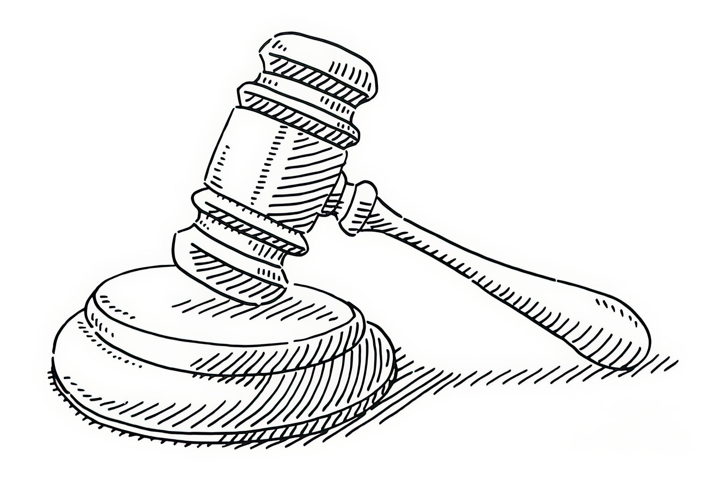 5th Amendment Drawing Art Print | TotalUSAMagazine