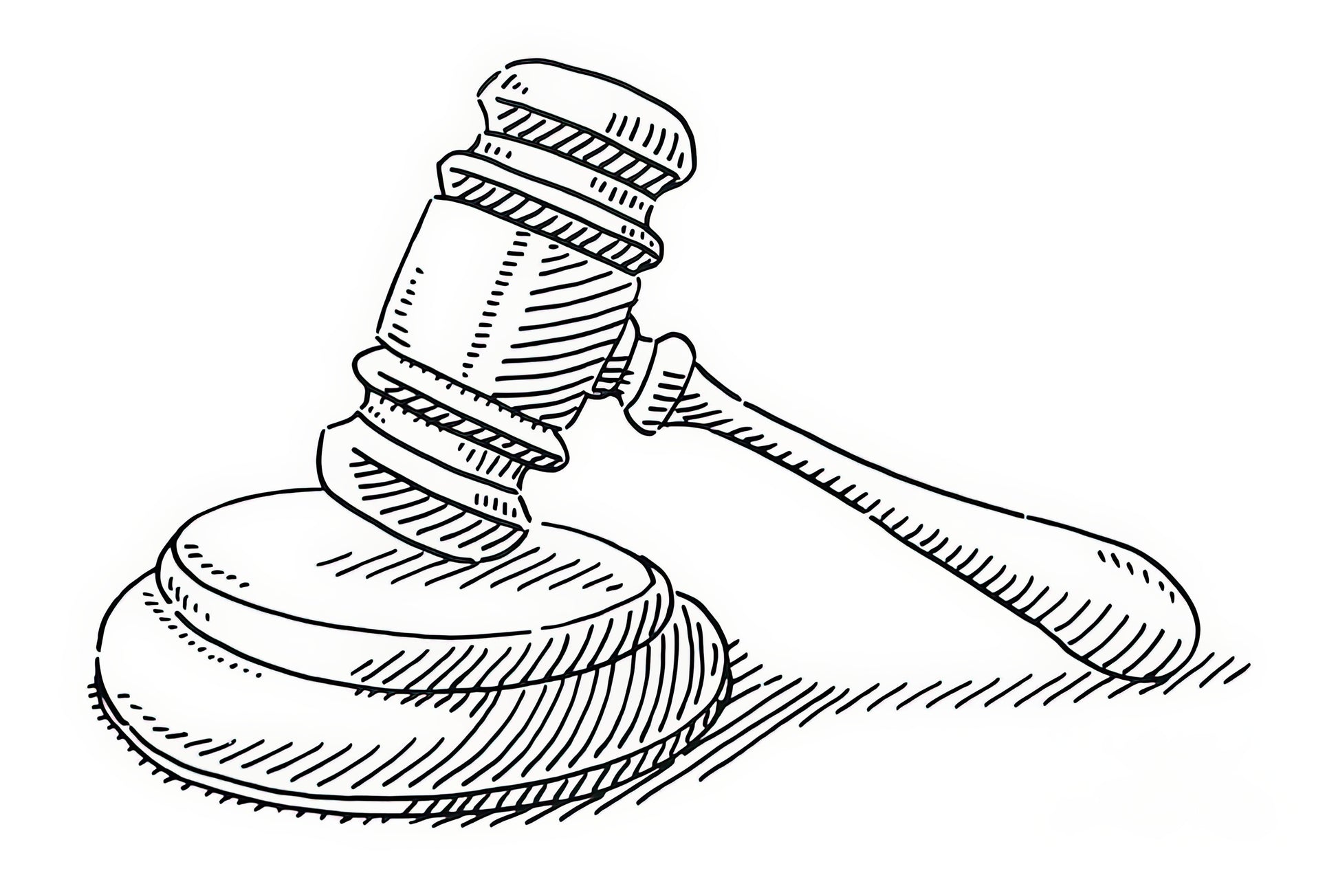 5th Amendment Drawing Art Print | TotalUSAMagazine