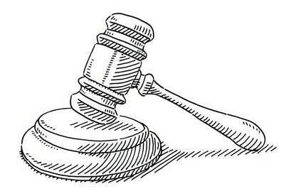 5th Amendment Drawing Art Print | TotalUSAMagazine