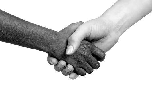 Black and White Handshake Fine Art Print | TotalUSAMagazine