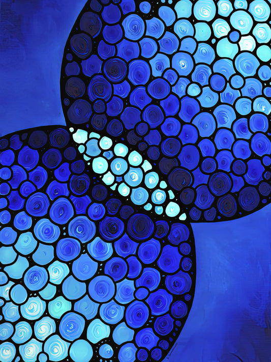 Blue Unity Symbolic Art Print | Unity Artwork for Home | TotalUSAMagazine