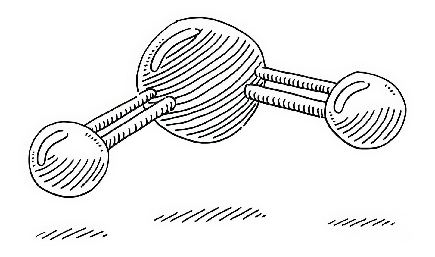 CO2 Drawing Scientific Art Print | TotalUSAMagazine