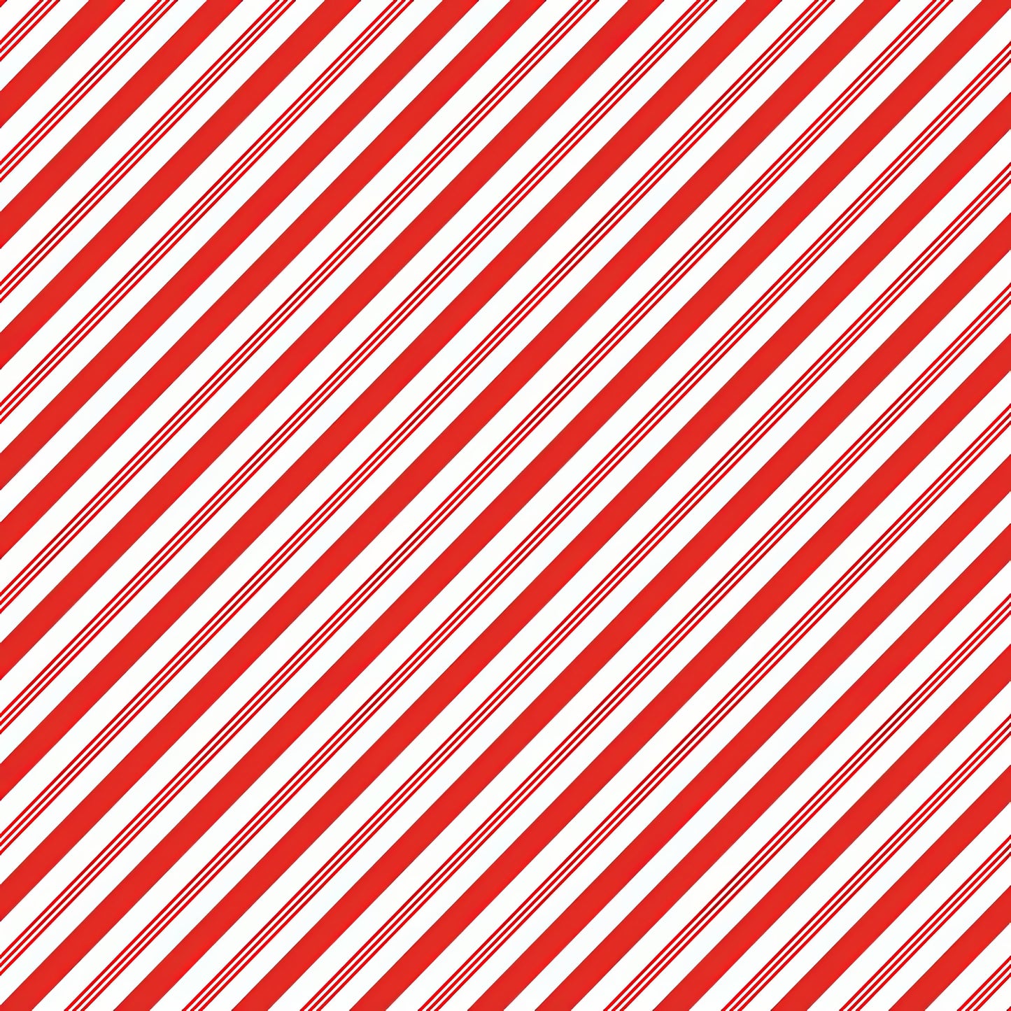 Candy Cane Stripes | Abstract Holiday Art Print - Linda Woods | TotalUSAMagazine
