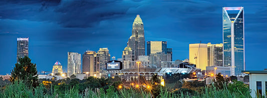 Charlotte City Skyline Art Print | Fine Art Photography | TotalUSAMagazine