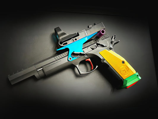 Cz Parrot Art Print | CZ 75 Czechmate Design | TotalUSAMagazine