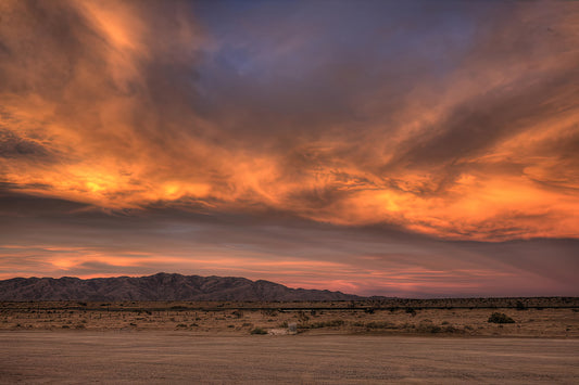 Desert Sky Burning Fine Art Print | TotalUSAMagazine
