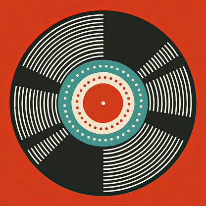 Fine Art Record Drawing Print | TotalUSAMagazine
