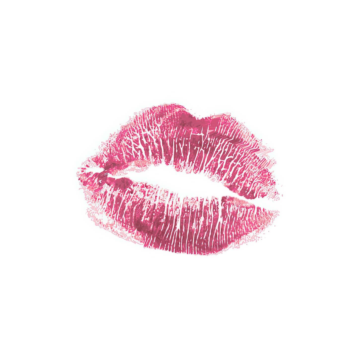 Isolated Lipstick Kiss Mark Art Print | TotalUSAMagazine