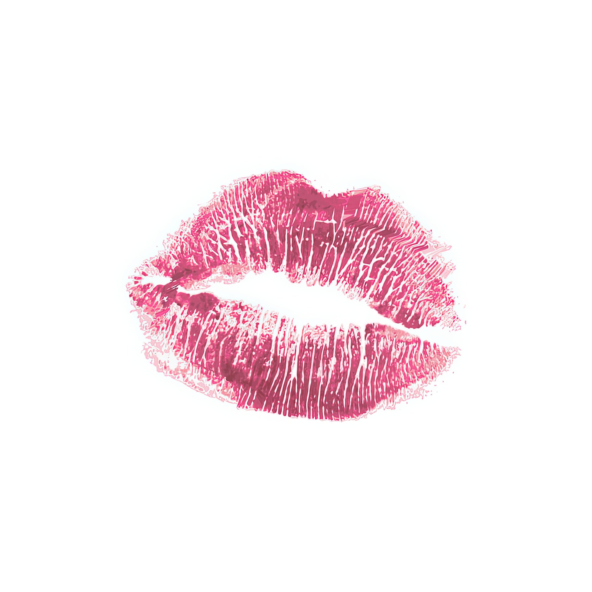Isolated Lipstick Kiss Mark Art Print | TotalUSAMagazine