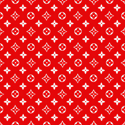 LV Red: The Iconic Color of Luxury | Fine Art Print | TotalUSAMagazine