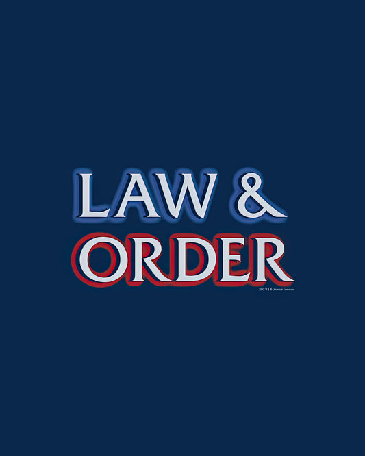 Law & Order Logo Art Print | Iconic TV Series Symbol | TotalUSAMagazine