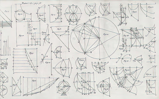 Mathematical Diagrams Art Print | TotalUSAMagazine