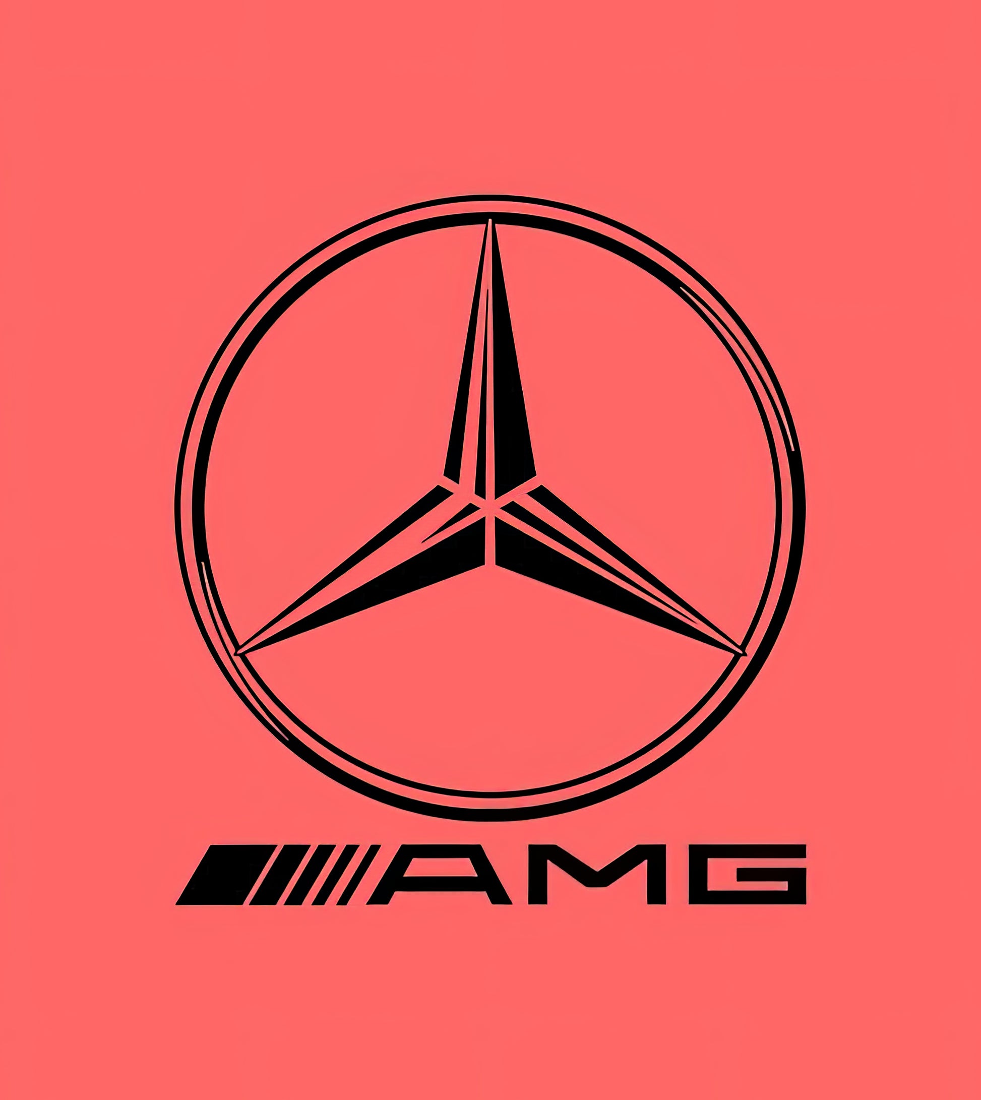 Mercedes AMG Logo Fine Art Print | TotalUSAMagazine