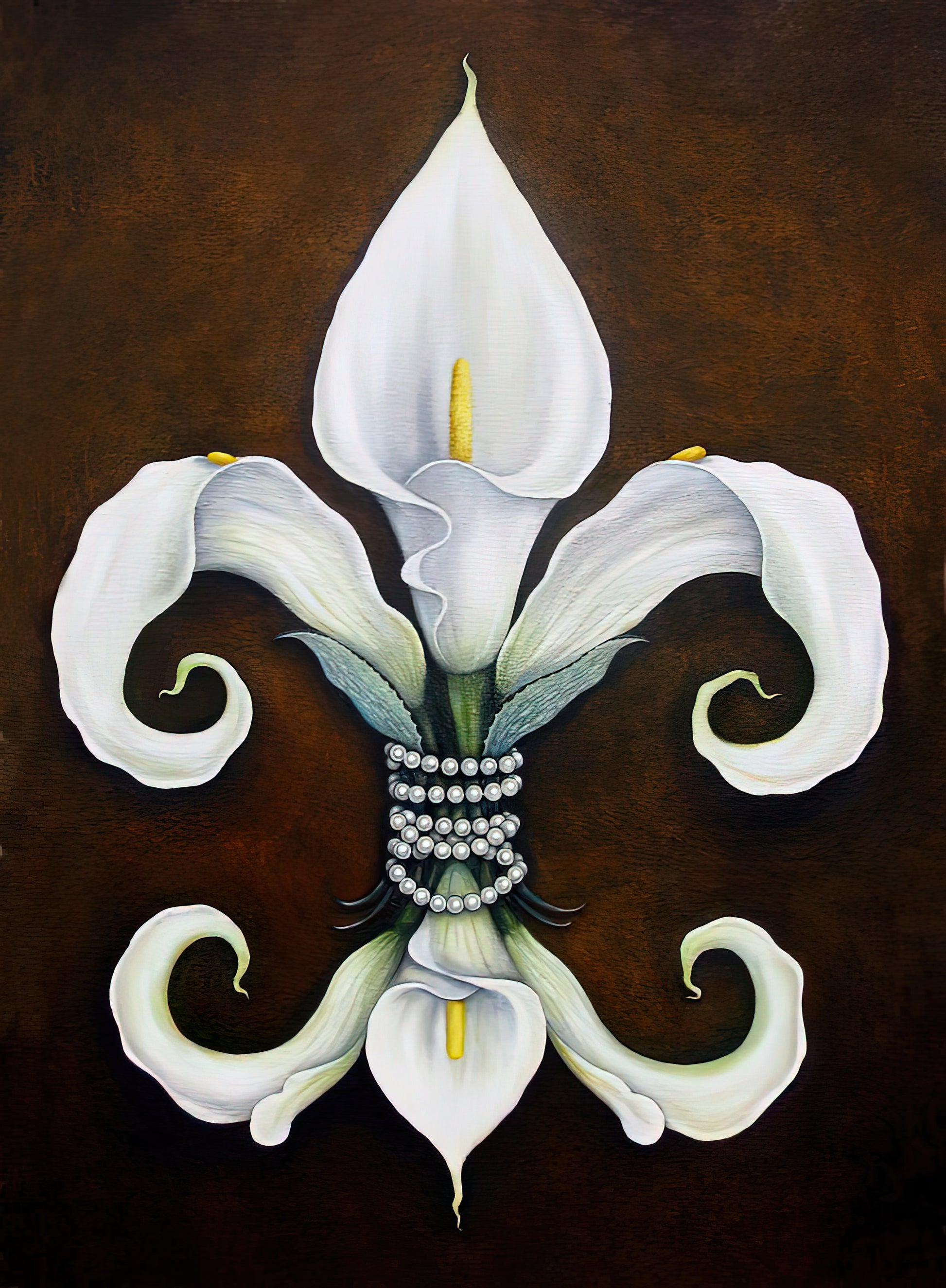 New Orleans Flower Fine Art Print: White Calla Lily | TotalUSAMagazine