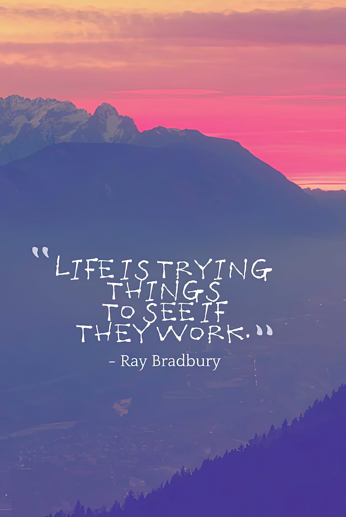 Ray Bradbury Quotes Art Print Collection | TotalUSAMagazine