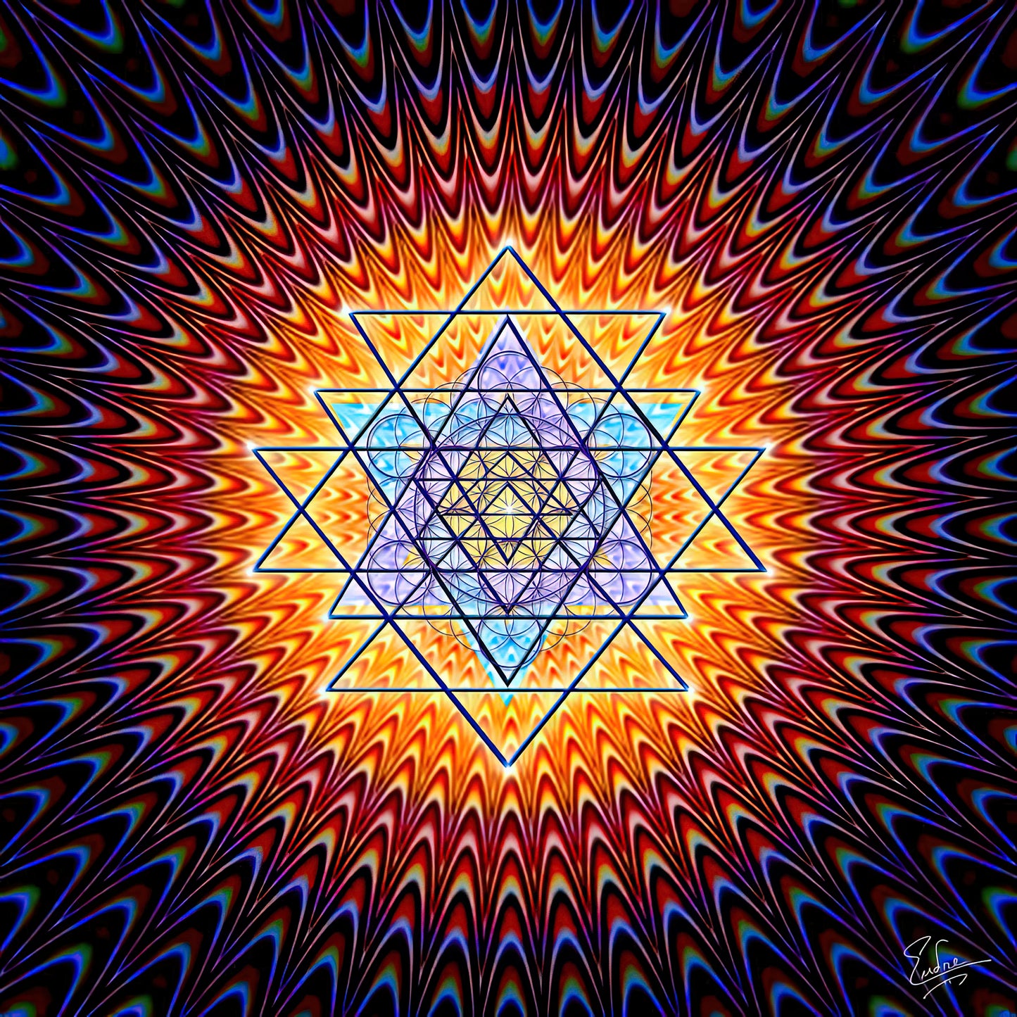 Sacred Geometry Art Print 141 | TotalUSAMagazine