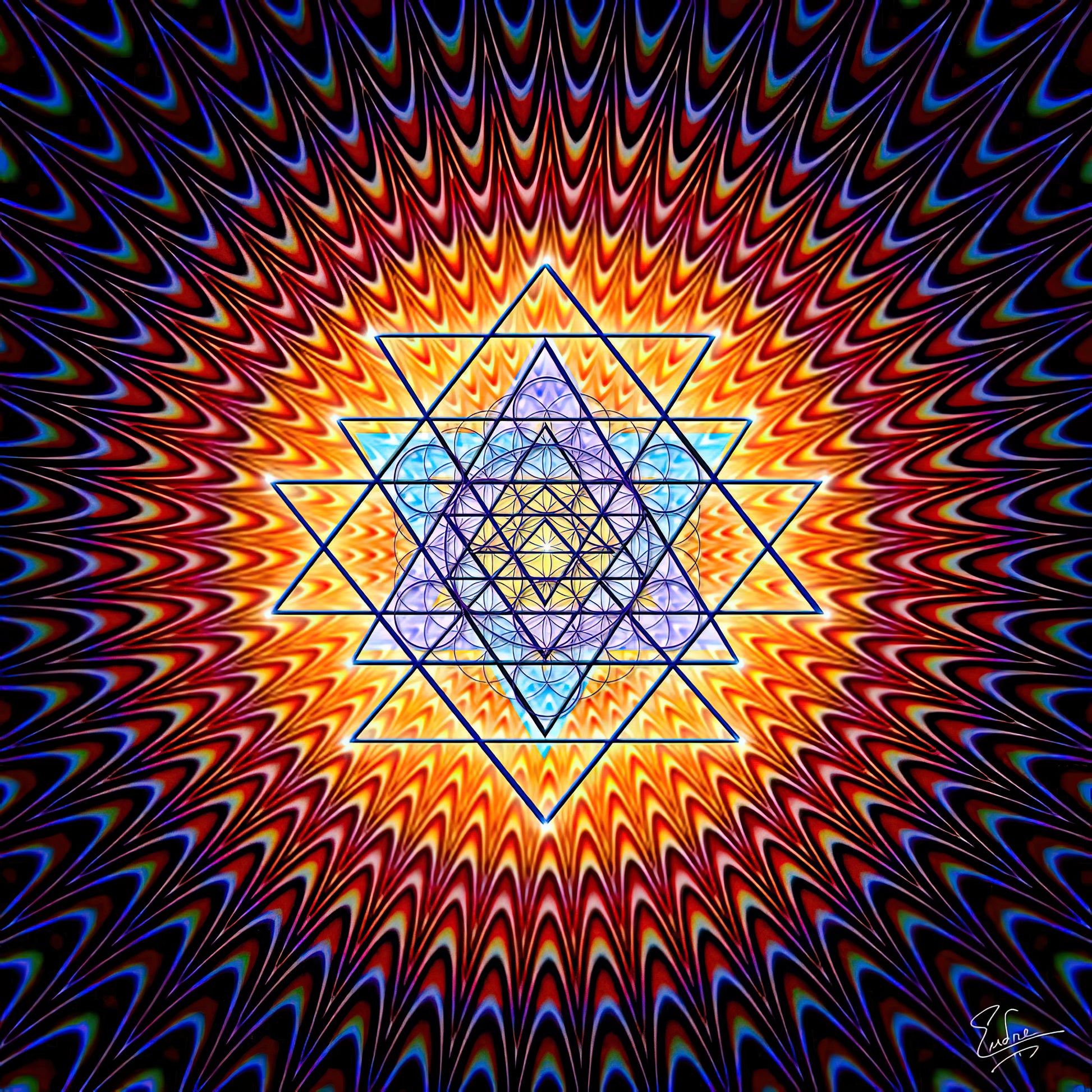 Sacred Geometry Art Print 141 | TotalUSAMagazine