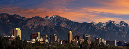 Salt Lake City Skyline Fine Art Print | TotalUSAMagazine