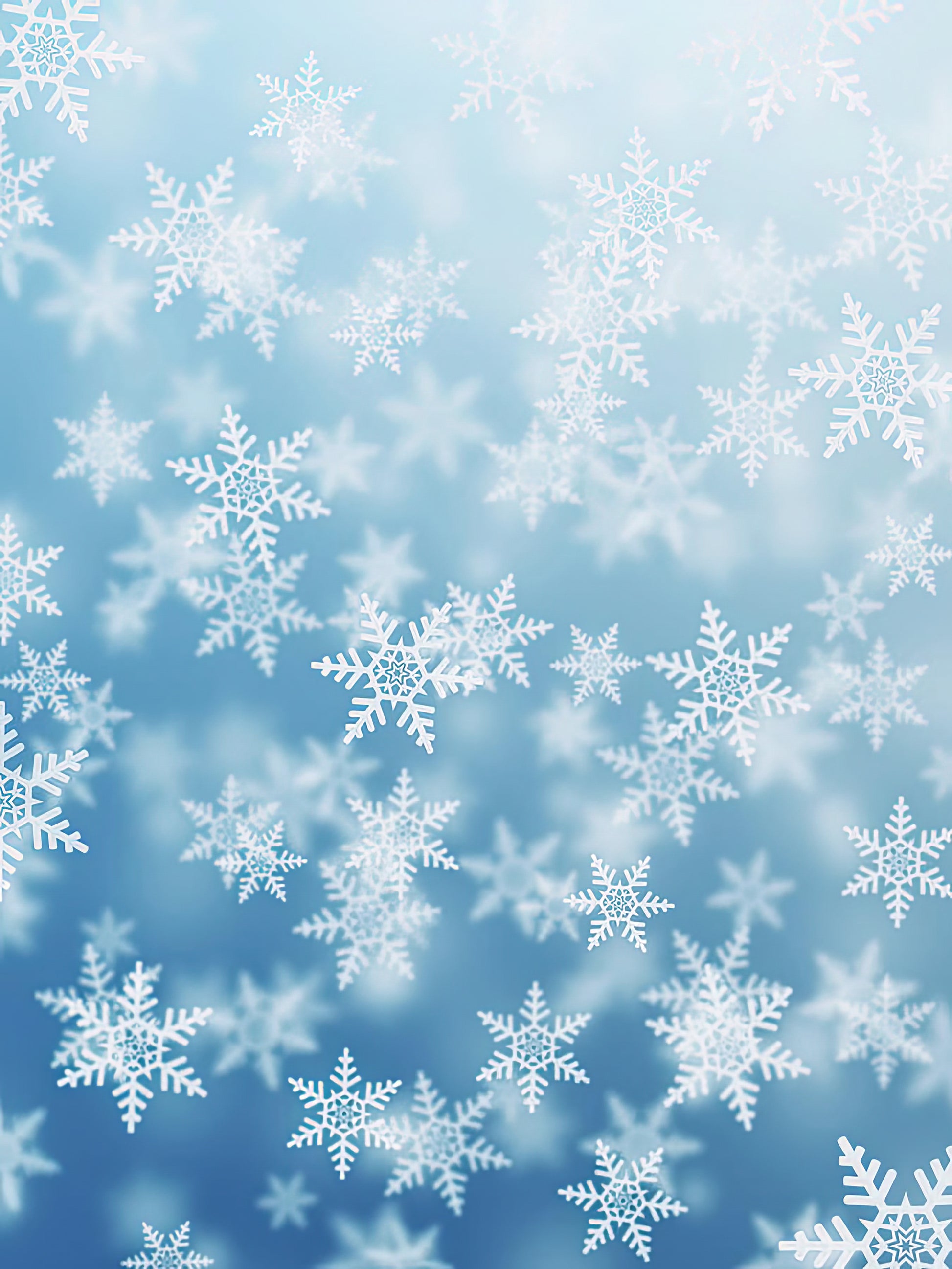 Snowflake Background Art Print | Winter Macro Photography | TotalUSAMagazine