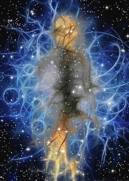 Spirit #1 Abstract Spiritual Art Print | TotalUSAMagazine