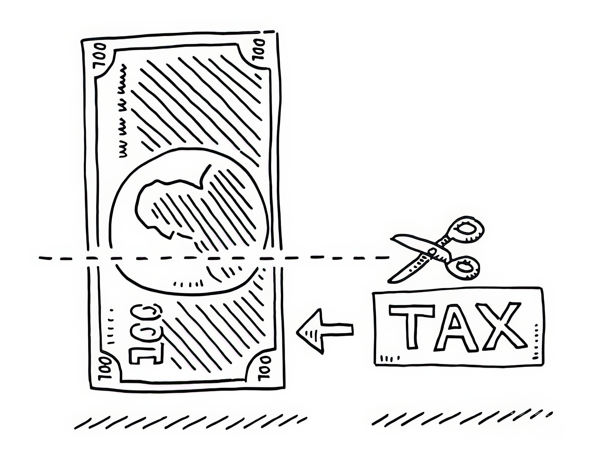 Taxes Drawing: Historical Art on Fiscal Policy | TotalUSAMagazine