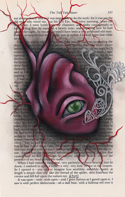 The Tell Tale Heart Drawings Art Print | TotalUSAMagazine