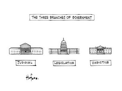Three Branches of Government Drawing: Art Print | TotalUSAMagazine