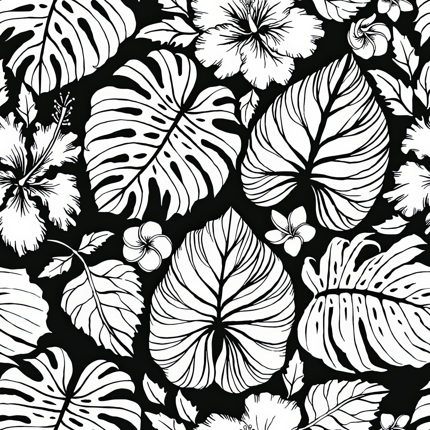 Tropical Hawaiian Shirt Pattern Art Print | TotalUSAMagazine