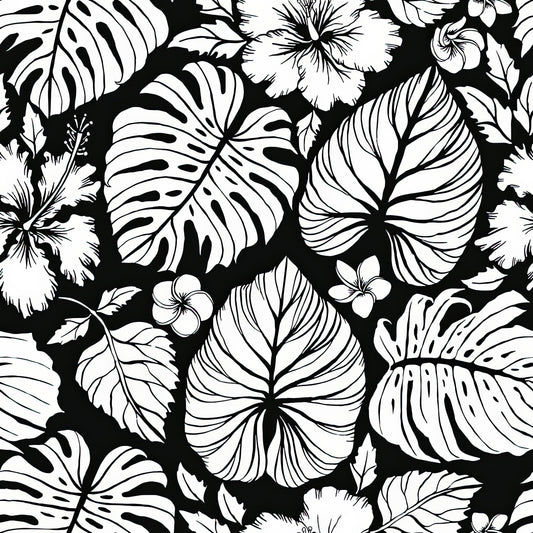 Tropical Hawaiian Shirt Pattern Art Print | TotalUSAMagazine