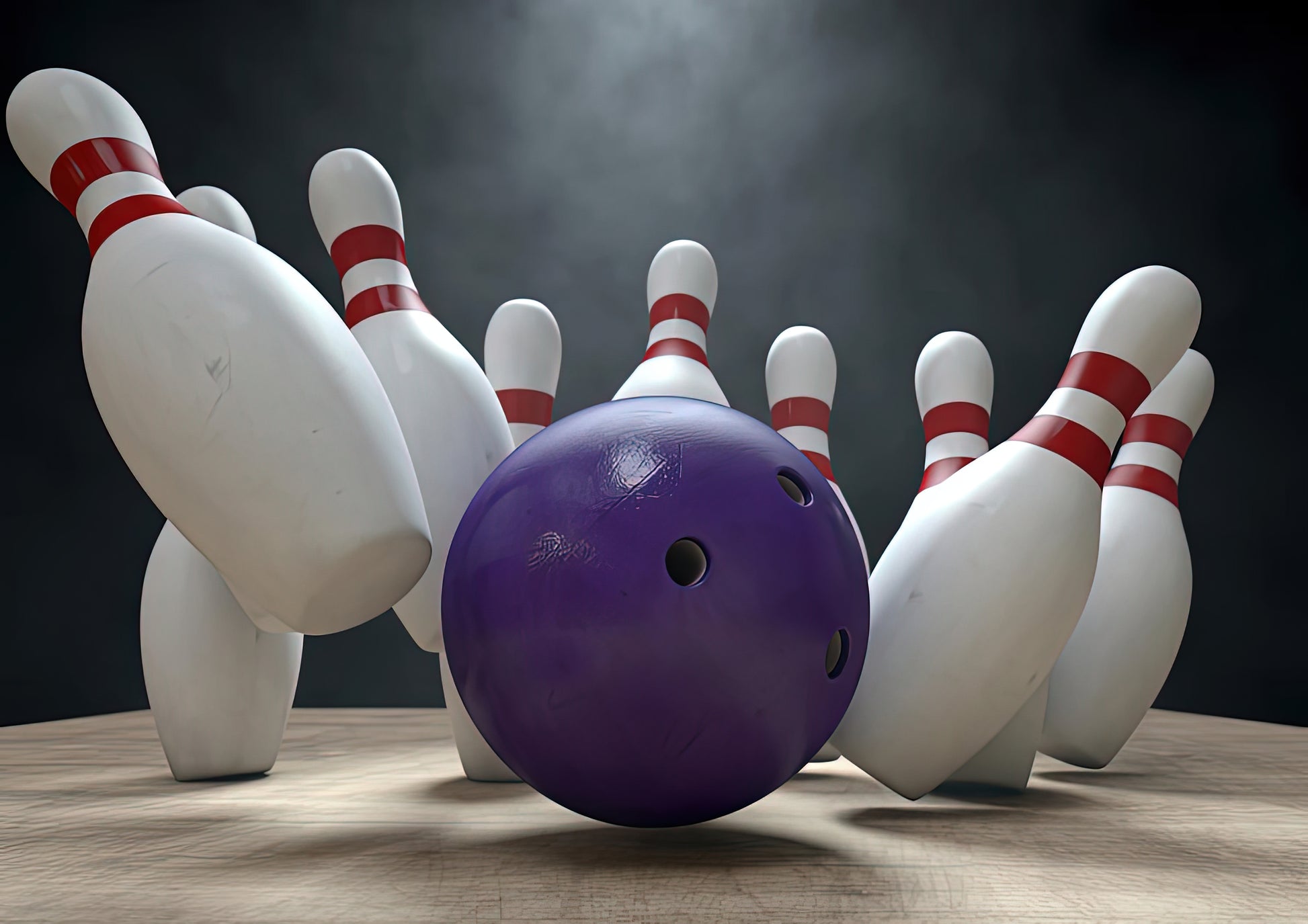 Vintage Bowling Ball and Pins Still Life Art Print | TotalUSAMagazine